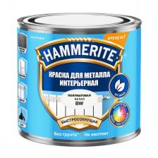 краска в/д HAMMERITE база BW интерьерная 0,5л белая, арт.5588360