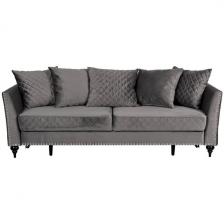 Диван Garda Decor SORRENTO-230M-2K-СЕРЫЙ-Н-Йорк112 (Серый)