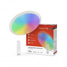 Светильник светодиодный IN HOME COMFORT GALAXY-RGB 75Вт 230В 3000-6500K 6000Лм 555x85мм с пультом ДУ 4690612044613