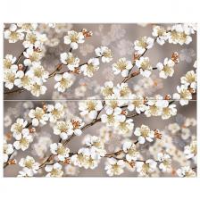 панно настенное 40,2х50,5 Amati Sakura бежево-коричневое