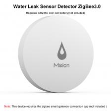 Meian ZigBee датчик утечки воды Tuya умный детектор утечки воды беспроводной датчик наводнения Wi-Fi Smartlife умный дом охранная сигнализация