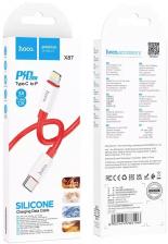 Кабель Hoco X87 Type-C to Lightning PD20, 1м, красный