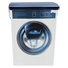 контейнер ПОЛИМЕРБЫТ 23х20х27см 8,5л для стирального порошка пластик с крышкой и ручкой