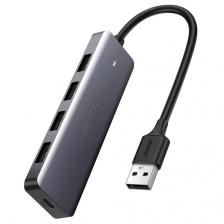 USB-хаб UGREEN USB 3.0 A 4x USB 3.0 Hub, серый CM219 50985_
