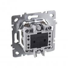 Проходной механизм выключателя Механизм выключателя NILSON 1СП проходной черный Touran/Alegra 24220407