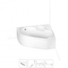 Акриловая ванна Bell Pro производится в размерах от 14095 до 170110 см с лево- и правосторонним разворотом, отлично подходит как для небольших помещений, так и для просторных ванных комнат. Диагональное расположение чаши позволяет эффективно использовать доступное пространство: одновременно иметь увеличенную длину купели для комфортного купания и оптимальный объем для принятия душа. Основа ванн из литьевого акрила — жесткий 4 мм лист полиметилметакрилата (ПММА), который помещают в вакуум-формовочное оборудование и под большим давлением заполняют матрицу будущей ванны. Для максимальной прочности конструкции по всему основанию купели закладывается усиленная плита ДСтП, а внешняя сторона покрывается смесью полимера с отвердителем и ровингом. После отверждения в ванне высверливают отверстия для слива-перелива. Сифон-автомат Useful Extras от Wellsee изготовлен из полипропилена высокой термической стойкости и прочности, неуязвим к воздействию агрессивных химических средств. Самоочищающаяся форма и изгибы сифона препятствуют скоплению грязи внутри обвязки и поддерживают высокую пропускную способность — 50 л/мин. Конструкция ванны предполагает установку на поперечные ножки или усиленный металлический каркас с максимальной нагрузкой до 500 кг и предусматривает дополнительную фиксацию к стене. Наличие регулировок на каждой ножке и распорках обеспечивает удобство установки на различных поверхностях.