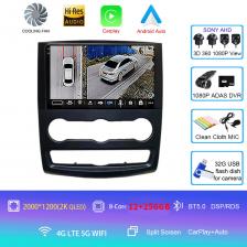 10 "Android 15 для Mercedes Benz Sprinter 2K 8 + 256 ГБ QLED Android автомобильный радиоприемник мультимедийный видеоплеер GPS стерео CarPlay WIFI + 4G