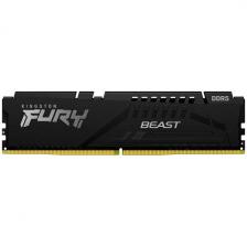 Оперативная память Kingston DDR5 16Gb 5200MHz FURY Beast Black (KF552C40BB-16)