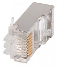IEK CS3-1C5EF-G Разъём RJ-45 FTP для кабеля кат. 5Е 1 шт