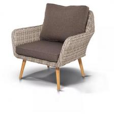 Кресло из искусственного ротанга, цвет бежевый 4SIS Прованс YH-SYH272W-CH beige