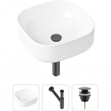 Накладная раковина для ванной Lavinia Boho Bathroom Sink Slim в комплекте 3 в 1 21520254