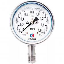 Коррозионностойкий манометр РОСМА ТМ-521Р.00 D240-00678