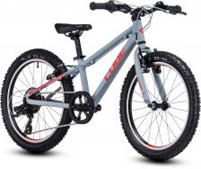 Детский велосипед 20–24 дюйма Cube Acid 200, grey?n?red