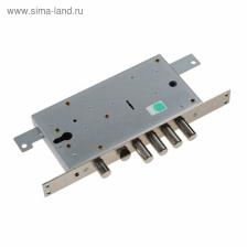 Замок врезной «Гардиан» 2512Т, длинный ключ (ЗК.202Н-01), с защелкой, б/о, перекодированный, 5 ключей