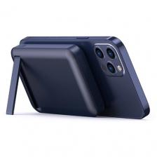 Внешний аккумулятор WiWU Snap Cube Magnetic Wireless Charger Power Bank 10000mAh, синий