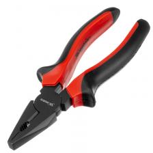 Пассатижи Плоскогубцы Matrix Black Nickel 16978, 160 мм, комбинированные, двухкомпонентные рукоятки