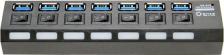 USB-концентратор 5bites HB37-303PBK Black
