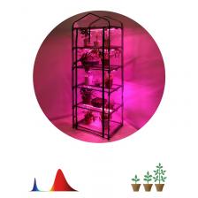 GA-House -5 Теплица GREEN APPLE GA-House-5 со светильниками в комплекте 5 ярусов 1930х690х490 мм, цена за 1 шт