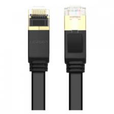 Кабель UGREEN Cat 7 U/FTP Lan Cable Flat Design, 1м, черный NW106 11260_