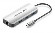Док-станция Vention 6-in-1 USB-C Docking Station
