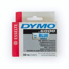 60604/S0721320 Лента DYMO D2 для принтеров 6000/9000/PC10, синий шрифт, 19 мм х 50 м