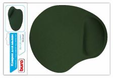 Коврик для мыши Buro BU-GEL (S) светло-зеленый, нейлон, 225х190х2мм [bu-gel/green]