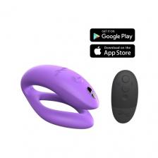 Вибромассажер для пар We-Vibe Sync O с пультом ДУ, зеленый