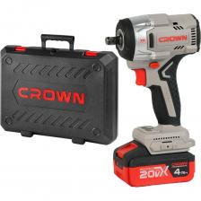 Самый универсальный аккумуляторный гайковёрт CROWN с превосходной производительностью и крутящим моментом 550 Нм.Аккумуляторный бесщёточный гайковёрт CROWNCT22062HX-4 BMC предназначен для установки автомобильных колес, закручивания крупного крепежа или сборки металлоконструкций.Высокая производительность аккумуляторного гайковерта CROWNCT22062HX-4 BMC идеально сочетается с компактным размером и небольшим весом.Преимущества:7 (семь) режимов работы: три режима для заворачивания, три режима для отворачивания, и автоматический режим отворачивания.Оснащён электроникой для настройки под конкретную задачу.Контроль выкручивания болта:вначале инструмент обеспечивает максимальный крутящий момент, а затем снижает скорость вращения.Контроль закручивания болта:чтобы избежать повреждения крепежных элементов, при соприкосновении болта с поверхностью инструмент останавливается, продолжайте держать клавишу включения и через 1,5 -2 сек инструмент продолжит затяжку болта.Трехточечная отключаемая светодиодная подсветка для улучшенной видимости рабочей зоны.Патрон с хвостовиком 1/2 дюйма, квадрат с фрикционным кольцом и отверстием под шплинт.Аккумуляторная платформа 20VMax2 АКБ*4 А/ч и ЗУ в комплекте.Кол-во оборотов (режим 1/2/3) - 0-1800 / 0-2300 / 0-2800 об/мин Кол-во ударов (режим 1/2/3) - 0-1600 / 0-2500/ 0-3200 уд/мин Крутящий момент (режим 1/2/3) - 250 / 350 / 550 НмРабочий крепёж: М12-М24Гарантия 1+1 (1 год доп. гарантии при регистрации на официальном сайте в течение 28 дней со дня покупки).