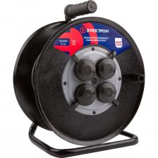 Удлинитель морозостойкий АТЛАНТ КГ Электрон 3х1,5 30м на металлической катушке IP44 EL70123