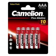 Батарейки Camelion Plus Alkaline AAA (LR03), 10 шт (LR03-BP10)