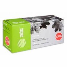 Совместимые картриджи для принтеров и МФУ Canon Cactus Тонер Картридж черный для Canon LBP-6200/6200D (2100стр.) [CS-C726S]
