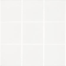 Мозаика Starmosaic белая керамическая 300х300х6 мм глянцевая