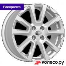 Литой диск КС1026 (ZV 16_Logan) 6.5x16/4*100 D60.1 ET45 Сильвер