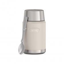 Уникальность и неповторимость модели IS-301 MS подтверждается несколькими патентами на элементы конструкции, делающие термос максимально удобным в использовании. Винтовая пробка Dura-Guard™ имеет систему сброса давления, что облегчает открывание термоса с горячим содержимым. По периметру верхней части пробки предусмотрен специальный рельеф для удобства открывания и закрывания термоса в перчатках, что особенно актуально в холодное время года. Чтобы пообедать или перекусить в нужный момент и в любом месте термос оснащён складной ложкой из пищевой нержавеющей стали, для хранения которой в пробке имеется ниша Stow-Away™. Ложка никогда не потеряется, т.к. надёжно фиксируется в этом отделении. Благодаря широкому горлышку термос подходит для хранения как первых, так и вторых блюд. Объём термоса рассчитан на 3-4 полноценные порции или 3-4 приёма пищи. Усиленное дно термоса защищает от ударов при случайном падении, а противоскользящее силиконовое основание Griptecтм делает его устойчивым на гладких поверхностях. Особой прочностью отличаются корпус и колба, изготовленные из пищевой нержавеющей стали 18/8 AISI 304 Stainless Steel. Блюда сохраняются в термосе свежими и аппетитными долгое время, т.к. сталь инертна по отношению к содержимому и не влияет на его вкус. Пробка устойчива к воздействию высоких температур и к механическим повреждениям, изготовлена из сополимеров нового поколения, которые не содержат бисфенол А (BPA free).