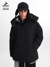 Пуховик мужской оверсайз Demix x AYT?O, Черный