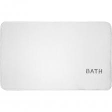 Коврик BATH PLUS микрофибра, 80х50 прямоугольной формы, однотонный, цвет белый, имеет противоскользящую основу. Прост в уходе, его можно стирать в машине в режиме деликатной стирки при температуре 30 градусов. Мягкий, приятный по ощущениям. Качество и комфорт на долгий срок службы. Функциональное решение для вашего дома