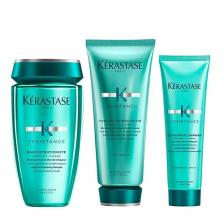 Набор для ухода за волосами KERASTASE Набор Resistance Extentioniste: Шампунь + Кондиционер + Лосьон