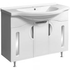 Тумба под раковину Stella Polar Сильва Эльбрус 100 белый