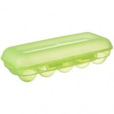 IDEA (М-Пластика) Контейнер для яиц М 1209, 11.5x26.5 см, в ассортименте, 1 шт.