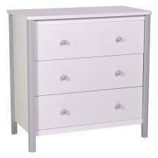 Комод Polini kids Simple 3501, цвет белый-серый