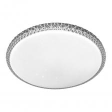 Светодиодный светильник IN HOME COMFORT MYSTERY с мерцающим рассеивателем, комбинированный с "хрустальной" огранкой его канта, создает загадочную атмосферу в интерьере. Пульт дистанционного управления поможет отрегулировать яркость и температуру освещения под ваше настроение, время суток или под конкретные задачи. Одним нажатием кнопки вы сможете сменить холодный контрастный свет (6500К) на уютный теплый (3000К), или снизить яркость до мягкого расслабляющего свечения в энергосберегающем режиме ночника (5% освещенности). Холодный дневной свет создает яркое контрастное освещение, удобное для работы с мелкими предметами и деталями. Теплый свет добавит интерьеру уюта и будет способствовать расслаблению в период вечернего отдыха. Используйте таймер отключения, и через 30 минут светильник выключится сам. Номинальный срок службы - не менее 30 000 часов.