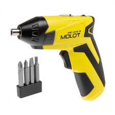 Шуруповерт Molot MBS 4048 Ni, в блистере + набор бит (MBS4048Ni00011)