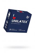 Презервативы Unilatex, extra strong, гладкие, 3 шт