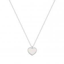 Серебряное шейное украшение с эмалью