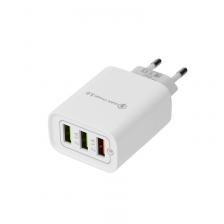 Rexant 16-0277 Сетевое зарядное устройство для iPhone/iPad 3 x USB, 5V, 3 А + 1 А + 1 А 1 шт