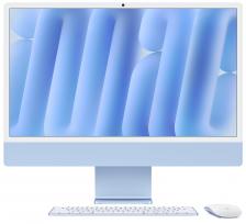 Моноблок Apple iMac 24" (2024) Retina 4,5K/M4/10CPU/10GPU/24GB/1TB/Blue