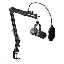 Игровой микрофон Havit GK63Pro Black/Оchre