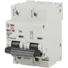 Автоматический выключатель 2P 16A C ЭРА NO-902-272