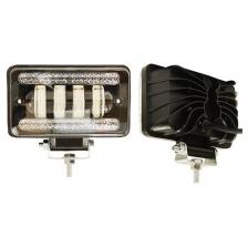 Фара светодиодная 12-80V 40W 152х110мм противотуманная рабочего света фсо лампа ходовые огни дхо гхо