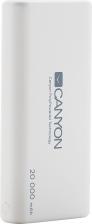 Аккумулятор Canyon CNS-CPBP20W, белый